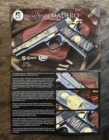 NEW COLT SK CUSTOM 1911 38 SUPER +P #255 OF 300 PRESIDENTE MADERO MEXICAN WAR SKC-REV-MDERO38 - LAYAWAY AVAILABLE - 22 of 25