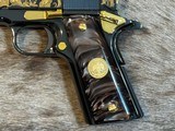 NEW COLT SK CUSTOM 1911 38 SUPER +P #255 OF 300 PRESIDENTE MADERO MEXICAN WAR SKC-REV-MDERO38 - LAYAWAY AVAILABLE - 9 of 25