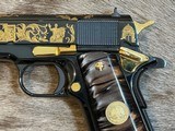 NEW COLT SK CUSTOM 1911 38 SUPER +P #278 OF 300 PRESIDENTE MADERO MEXICAN WAR SKC-REV-MDERO38 - LAYAWAY AVAILABLE - 10 of 25