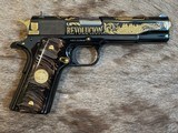 NEW COLT SK CUSTOM 1911 38 SUPER +P #278 OF 300 PRESIDENTE MADERO MEXICAN WAR SKC-REV-MDERO38 - LAYAWAY AVAILABLE - 2 of 25
