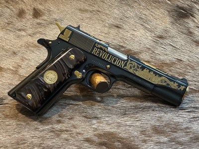 NEW COLT SK CUSTOM 1911 38 SUPER +P #278 OF 300 PRESIDENTE MADERO MEXICAN WAR SKC-REV-MDERO38 - LAYAWAY AVAILABLE