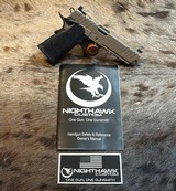 NEW NIGHTHAWK CUSTOM SHOP SPRINGFIELD ARMORY 1911 GOV'T DOUBLE STACK PRODIGY AOS 9MM PH9119AOS - LAYAWAY AVAILABLE - 22 of 25