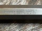 NEW PEDERSOLI 1874 SHARPS QUIGLEY DOWN UNDER 45-70 RIFLE 34