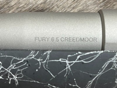 NEW FIERCE FIREARMS FURY 6.5 CREEDMOOR CARBON BLACK, BRAKE 24