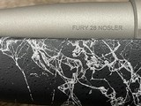 NEW FIERCE FIREARMS FURY 28 NOSLER RIFLE 26