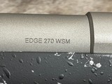 NEW FIERCE FIREARMS EDGE 270 WSM RIFLE 24 NEW FIERCE FIREARMS EDGE 270 WSM RIFLE 24