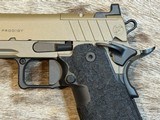 NEW NIGHTHAWK CUSTOM SHOP SPRINGFIELD GOV'T 1911 DS PRODIGY AOS 9MM HI CAP THREADED BARREL - PH9119AOS - LAYAWAY AVAILABLE - 13 of 25