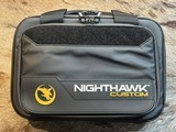 NEW NIGHTHAWK CUSTOM SHOP SPRINGFIELD GOV'T 1911 DS PRODIGY AOS 9MM HI CAP THREADED BARREL PH9119AOS - LAYAWAY AVAILABLE - 24 of 25