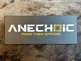 NEW ANECHOIC ANECHOX 30 TITANIUM SUPPRESSOR 22-30 CAL 5/8x24 OLIVE DRAB - 11 of 14