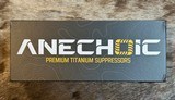 NEW ANECHOIC ANECHOX 30L TITANIUM SUPPRESSOR 22-30 CAL 5/8x24 BLACK X30L-B - 11 of 14