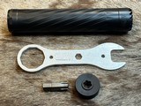 NEW ANECHOIC ANECHOX 30L TITANIUM SUPPRESSOR 22-30 CAL 5/8x24 BLACK X30L-B - 9 of 14