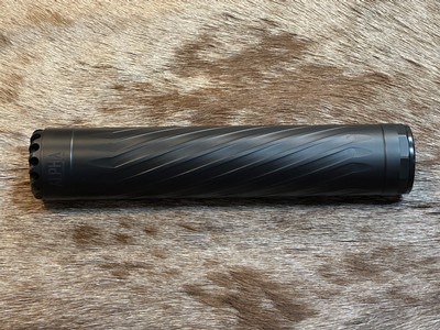 NEW ANECHOIC ANECHOX 30L TITANIUM SUPPRESSOR 22-30 CAL 5/8x24 BLACK X30L-B