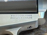 NEW FREEDOM ARMS MODEL 97 PREMIER GRADE 45 COLT, 3.5