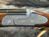 SIGARMS, B. RIZZINI TR40 AURORA 20GA BOXLOCK ENGRAVED, GOLD, 26.5