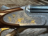 SIGARMS, B. RIZZINI TR40 AURORA 20GA BOXLOCK ENGRAVED, GOLD, 26.5