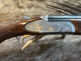 SIGARMS, B. RIZZINI TR40 AURORA 20GA BOXLOCK ENGRAVED, GOLD, 26.5
