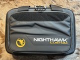 NEW NIGHTHAWK CUSTOM PRESIDENT 1911 GOVERNMENT 5