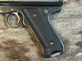 RUGER STANDARD 22LR SEMI-AUTO PISTOL BLACK - 10 of 21