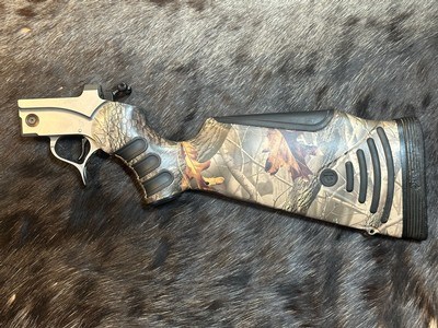 THOMPSON CENTER ENCORE PRO HUNTER STAINLESS STEEL RECEIVER, CAMO STOCK