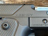 NEW NIGHTHAWK CUSTOM DOUBLE AGENT DOUBLE STACK 4.25
