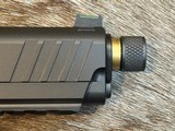 NEW NIGHTHAWK CUSTOM SHOP SPRINGFIELD GOV'T 1911 DS PRODIGY AOS 9MM HI CAP - 8 of 25