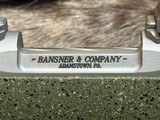 THE FUSION - JD OUTFITTERS' EXCLUSIVE - 1 OF 5 LIMITED EDITION BANSNER CUSTOM 6.5 PRC MODEL 704, CARBON STOCK, 24