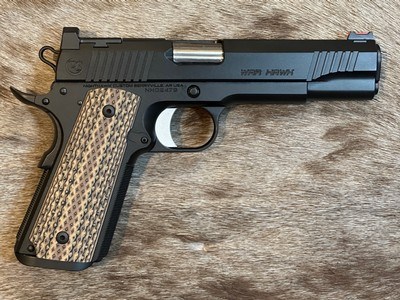 NEW NIGHTHAWK CUSTOM WAR HAWK GOV'T 1911 45 ACP PISTOL WITH ALL BLACK NITRIDE FINISH - LAYAWAY AVAILABLE