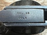 COLT 1903 POCKET HAMMER 38 RIMLESS, VERY GOOD CONDITION, ORIGINAL - 14 of 21