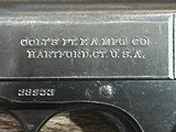 COLT 1903 POCKET HAMMER 38 RIMLESS, VERY GOOD CONDITION, ORIGINAL - 17 of 21