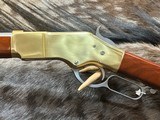 NEW UBERTI WHITE FINISH, 1866 WINCHESTER YELLOWBOY CARBINE 22LR 19