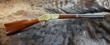 NEW UBERTI WHITE FINISH, 1866 WINCHESTER YELLOWBOY CARBINE 22LR 19