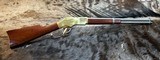 NEW UBERTI WHITE FINISH, 1866 WINCHESTER YELLOWBOY CARBINE 22LR 19