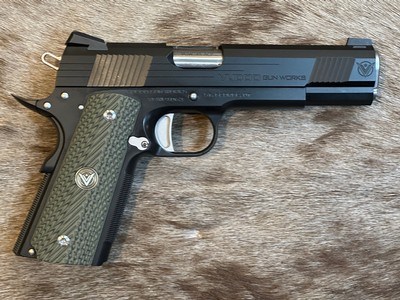 NEW VUDOO GUN WORKS MOBIUS CLASSIC BLACK 1911 GOV'T 45 ACP SINGLE STACK - LAYAWAY AVAILABLE