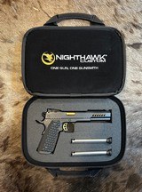 NEW NIGHTHAWK CUSTOM CHAIRMAN 1911 LONG SLIDE 9MM SINGLE STACK, BOARDROOM SERIES - LAYAWAY AVAILABLE - 23 of 25