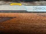 NEW BROWNING X-BOLT 2 WHITE GOLD MEDALLION 6.5 CREEDMOOR ENGRAVED 22