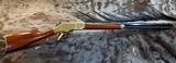 NEW UBERTI 1866 WINCHESTER YELLOWBOY 22 MAG (WMR) LEVER RIFLE 24