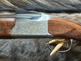 NEW BROWNING CITORI 825 GOLDEN CLAYS TRAP 12GA 32