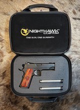 NEW NIGHTHAWK CUSTOM PREDATOR COMMANDER 1911 45 ACP W/ BULL BARREL - LAYAWAY AVAILABLE - 23 of 25