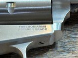 NEW FREEDOM ARMS MODEL 97 PREMIER GRADE 17HMR 7.5