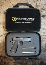 NEW NIGHTHAWK CUSTOM VICE PRESIDENT COMMANDER 9MM 1911 W/ BULL BARREL, RECON RAIL, BOARDROOM SERIES - LAYAWAY AVAILABLE - 23 of 25
