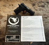 NEW NIGHTHAWK CUSTOM DOUBLE AGENT COMMANDER DOUBLE STACK 4.25