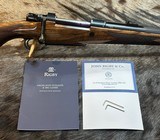 NEW JOHN RIGBY BIG GAME DOUBLE SQUARE BRIDGE 375 H&H MAGNUM, MAUSER 98 ACTION, GRADE 5 WOOD - LAYAWAY AVAILABLE - 22 of 25