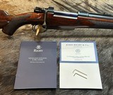 NEW JOHN RIGBY BIG GAME DOUBLE SQUARE BRIDGE 416 RIGBY, MAUSER 98 ACTION, GRADE 5 WOOD - LAYAWAY AVAILABLE - 22 of 25