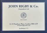 NEW JOHN RIGBY BIG GAME DOUBLE SQUARE BRIDGE 416 RIGBY, MAUSER 98 ACTION, GRADE 5 WOOD - LAYAWAY AVAILABLE - 23 of 25