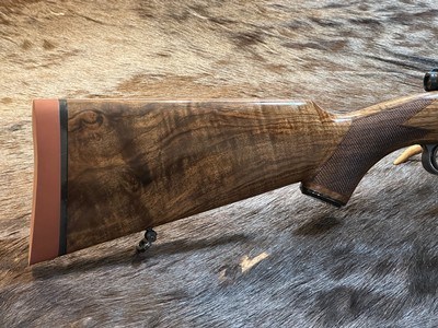 NEW JOHN RIGBY BIG GAME DOUBLE SQUARE BRIDGE 416 RIGBY, MAUSER 98 ACTION, GRADE 5 WOOD - LAYAWAY AVAILABLE