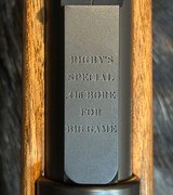 NEW JOHN RIGBY BIG GAME DOUBLE SQUARE BRIDGE 416 RIGBY, MAUSER 98 ACTION, GRADE 5 WOOD - LAYAWAY AVAILABLE - 14 of 25