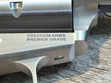 NEW FREEDOM ARMS MODEL 97 PREMIER GRADE 357 MAGNUM W/ 9MM CYLINDER, MANY UPGRADES, FREE SAFARI - LAYAWAY AVAILABLE - 8 of 25