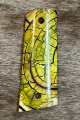 NEW NIGHTHAWK CUSTOM CROSS-CUT MAMMOTH IVORY 1911 GOV'T / COMMANDER GRIPS - 3 of 6