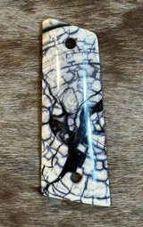 NEW NIGHTHAWK CUSTOM CROSS-CUT MAMMOTH IVORY 1911 GOV'T / COMMANDER GRIPS - 3 of 6