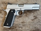 NEW NIGHTHAWK CUSTOM FIRE HAWK GOV'T 10MM 1911, IOS, BULL BARREL, STAINLESS STEEL - LAYAWAY AVAILABLE